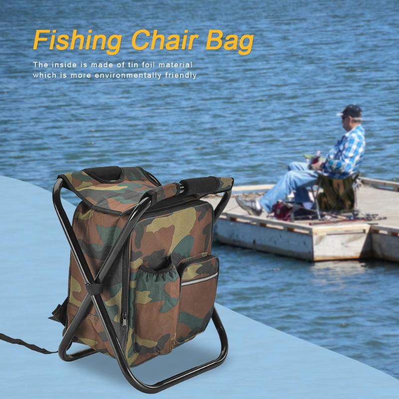 Waterproof Folding Camping Chair Ice Chest