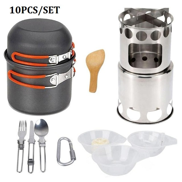 Deluxe Outdoor Camping Cookware Set