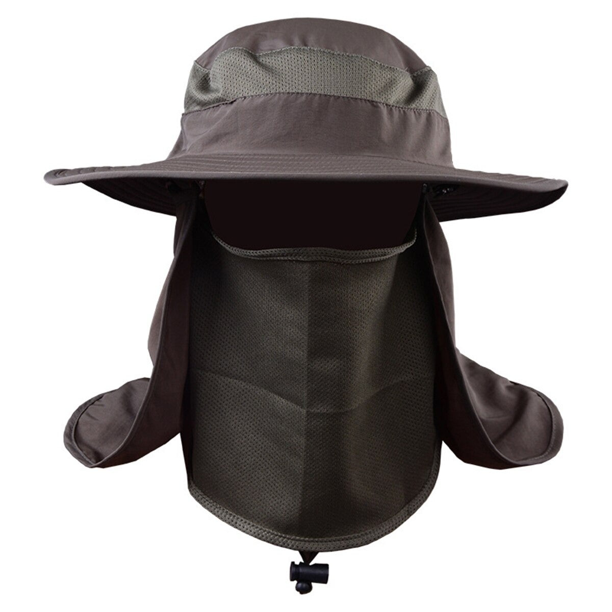 Durable Lightweight Fishing Hat with Face Protecting Cover