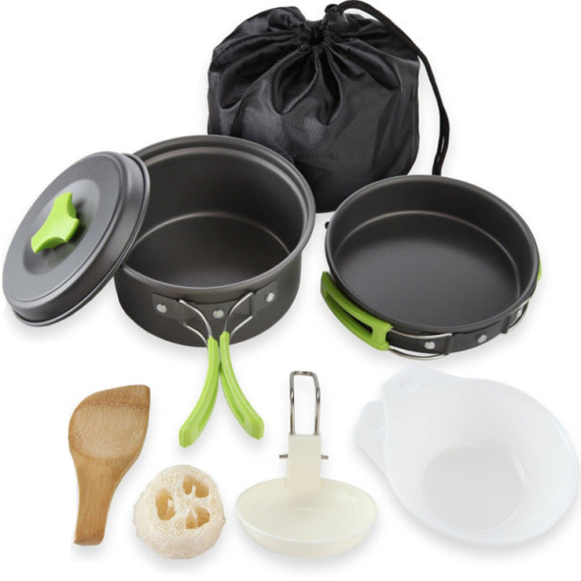 Outdoor Portable Camping Cookware Kit