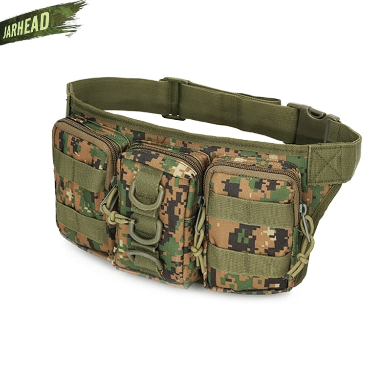 Tactical Waterproof Mens Nylon Waist Pack