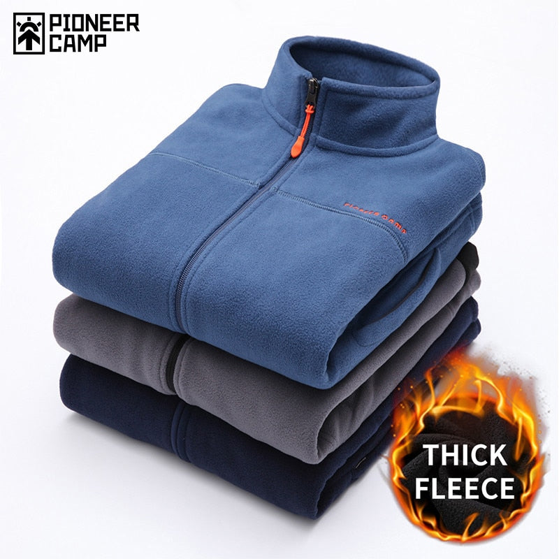 Men's Warm fleece hoodies