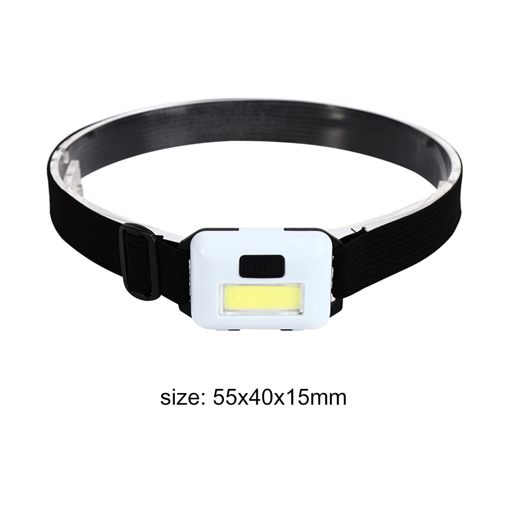 Mini Waterproof COB LED Headlamps