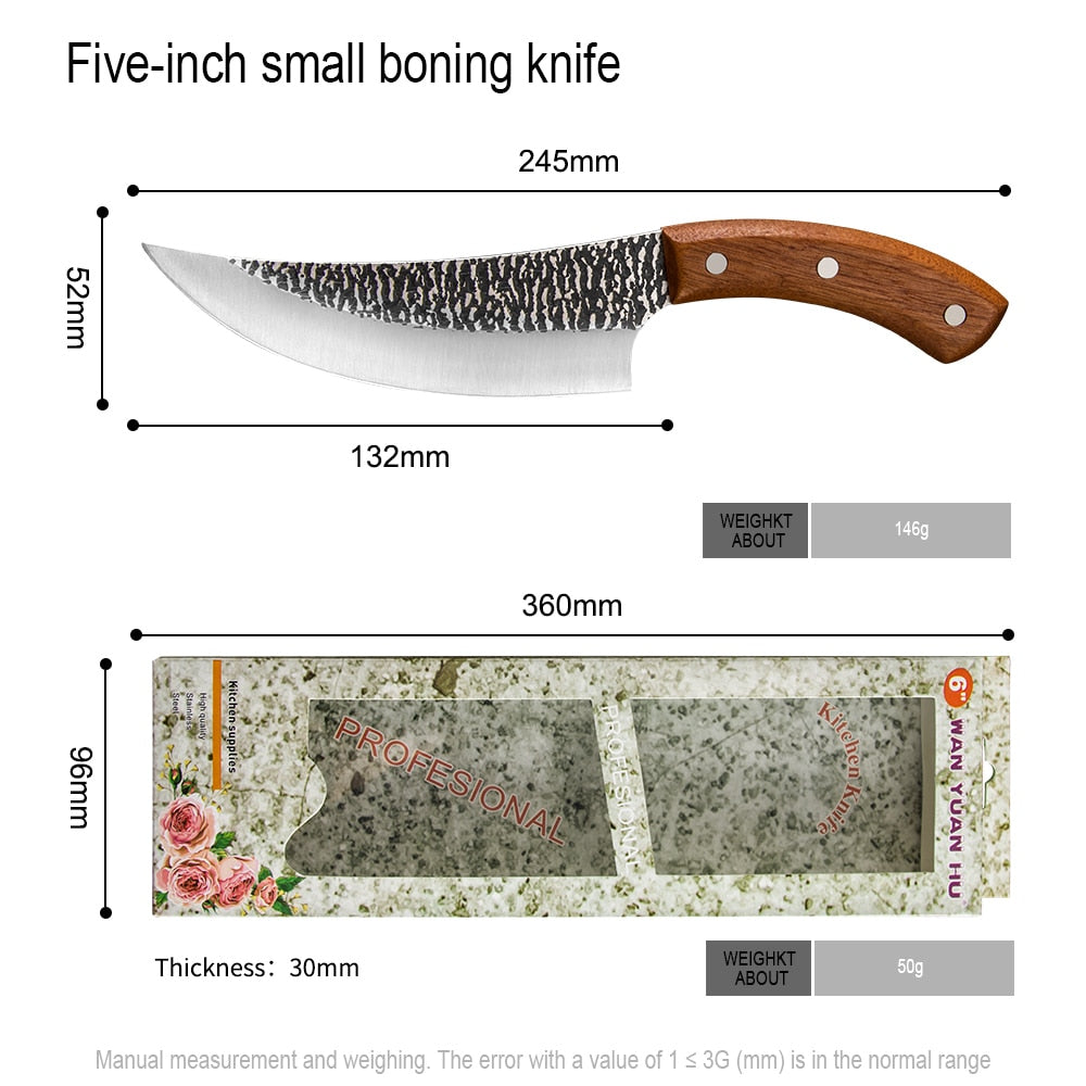 6 inch/7 inch Forged Camping Kitchen Knife