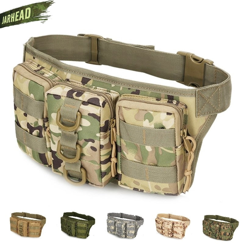 Tactical Waterproof Mens Nylon Waist Pack