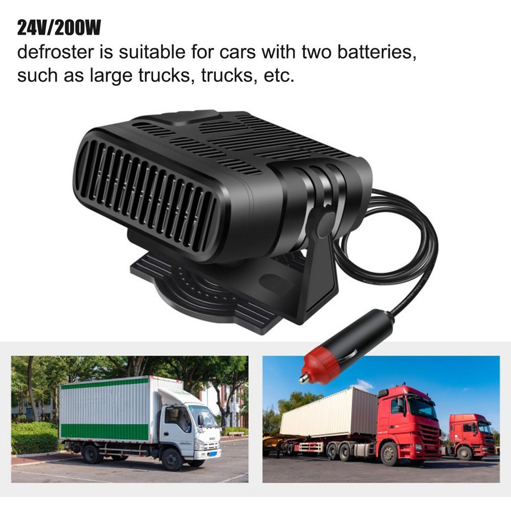 Portable 12/24V 120W Auto Car Heater/Defroster