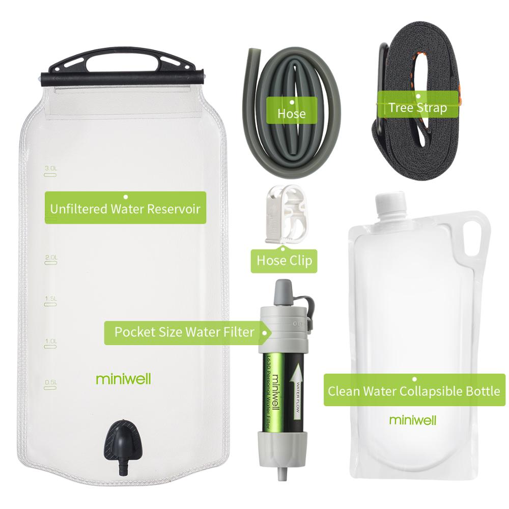 Miniwell Outdoor Gravity Water Filter