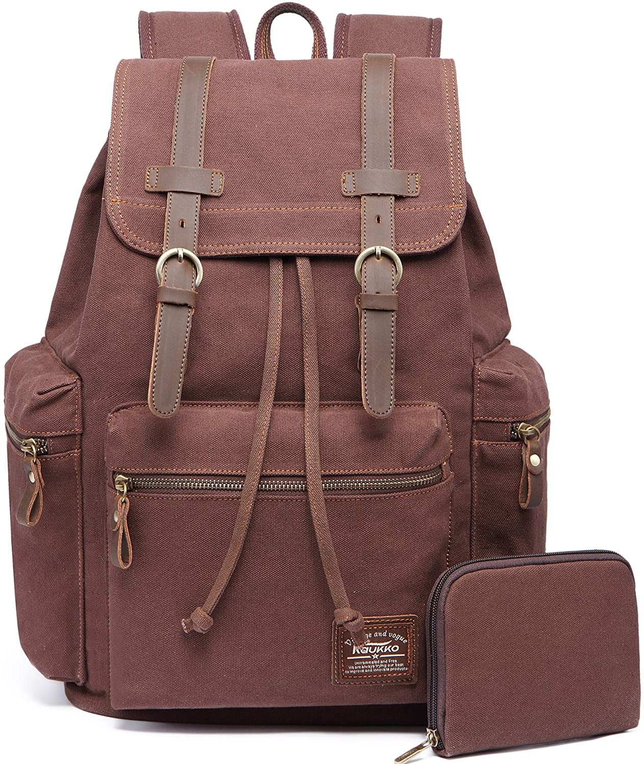 Quality Vintage Canvas Backpacks Men And Women Travel Bag