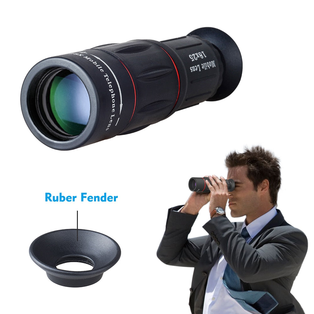 High Powered Outdoor 18X Telescope for Mobile Phone