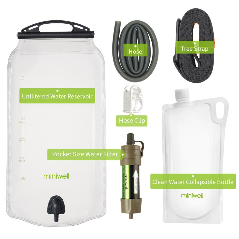 Miniwell Outdoor Gravity Water Filter