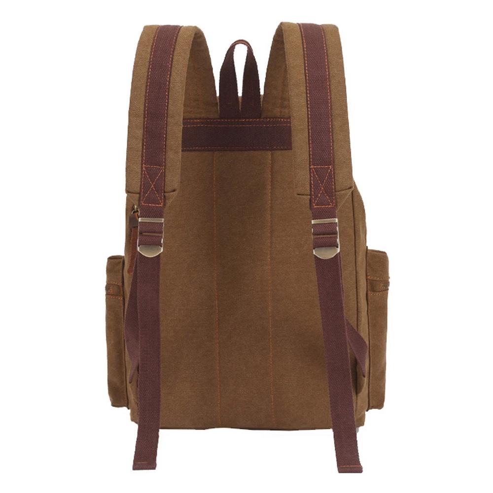 Quality Vintage Canvas Backpacks Men And Women Travel Bag