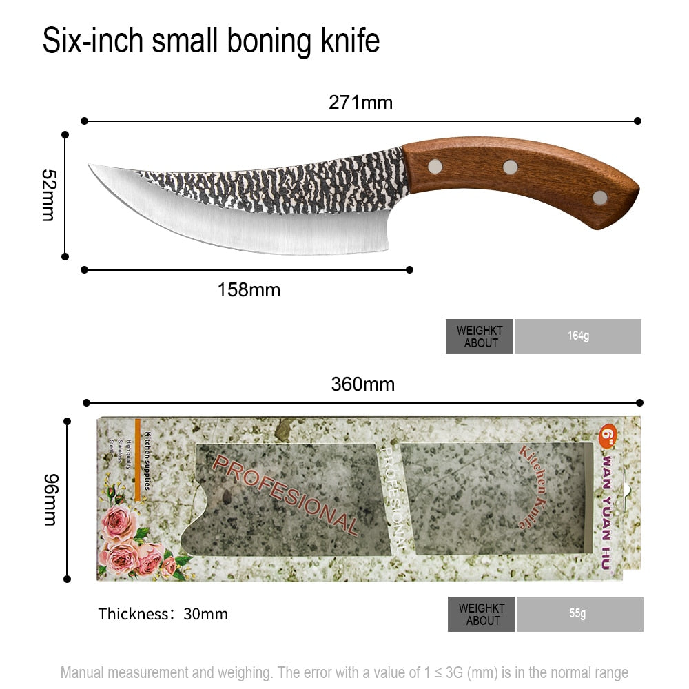 6 inch/7 inch Forged Camping Kitchen Knife