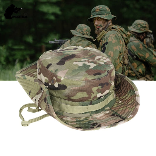 US Army Camouflage Boonie Tactical Hat