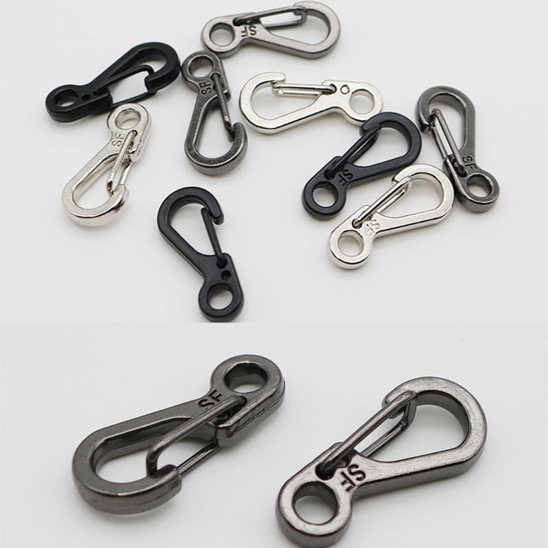 10Pcs/lot Mini Keychain Camping Hooks