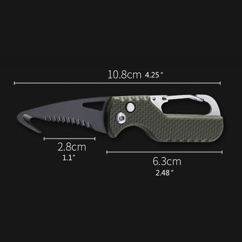 Stainless Steel Portable Camping Folding Knife