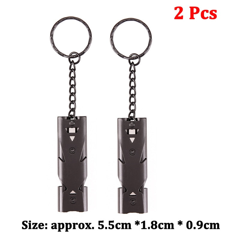 Stainless Steel Survival Camping Whistles