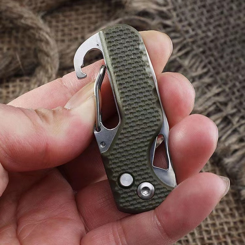 Stainless Steel Portable Camping Folding Knife