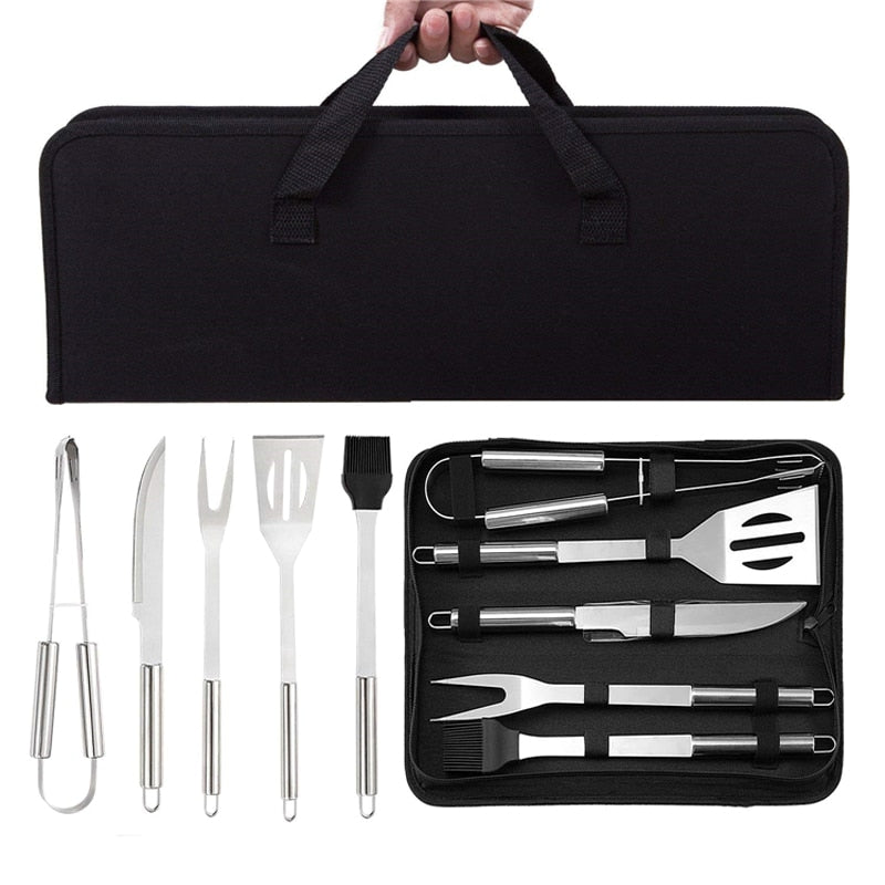 Premium Stainless Steel Barbecue Tool Kit