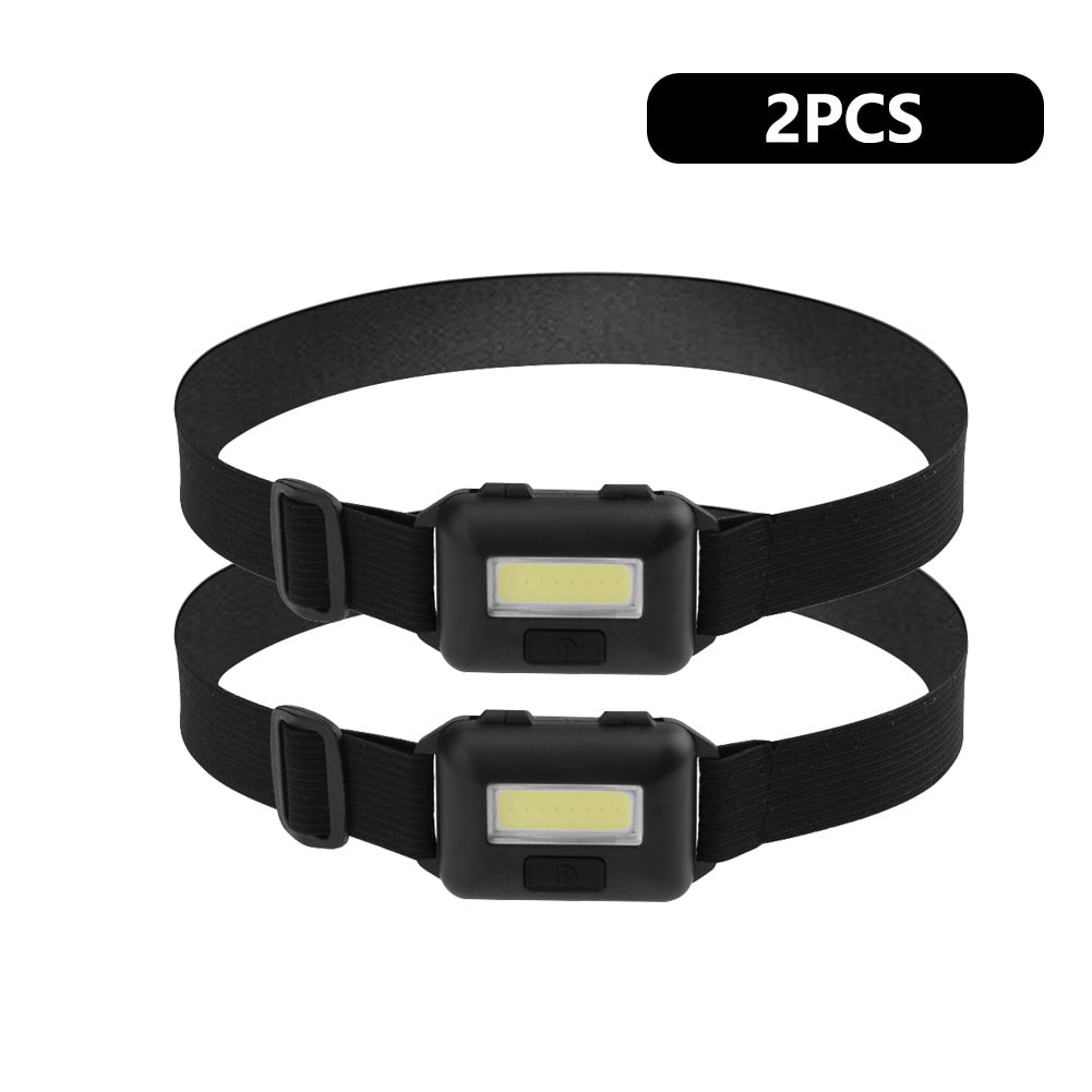 Mini Waterproof COB LED Headlamps