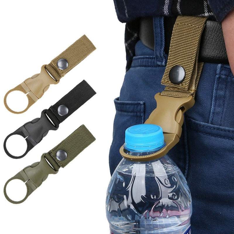 Molle Webbing Backpack Water Bottle Holders