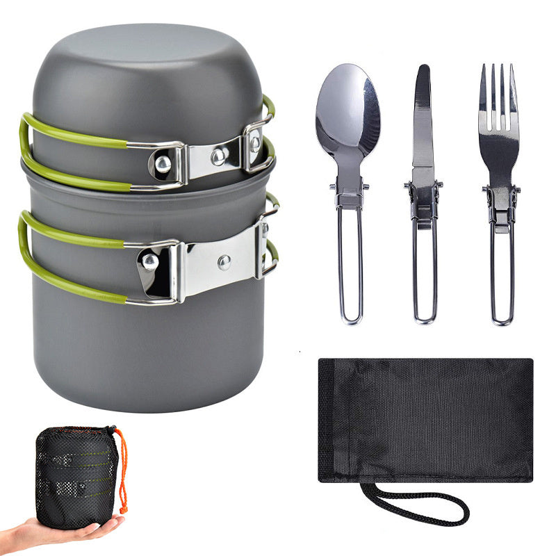 Outdoor Portable Camping Cookware Kit