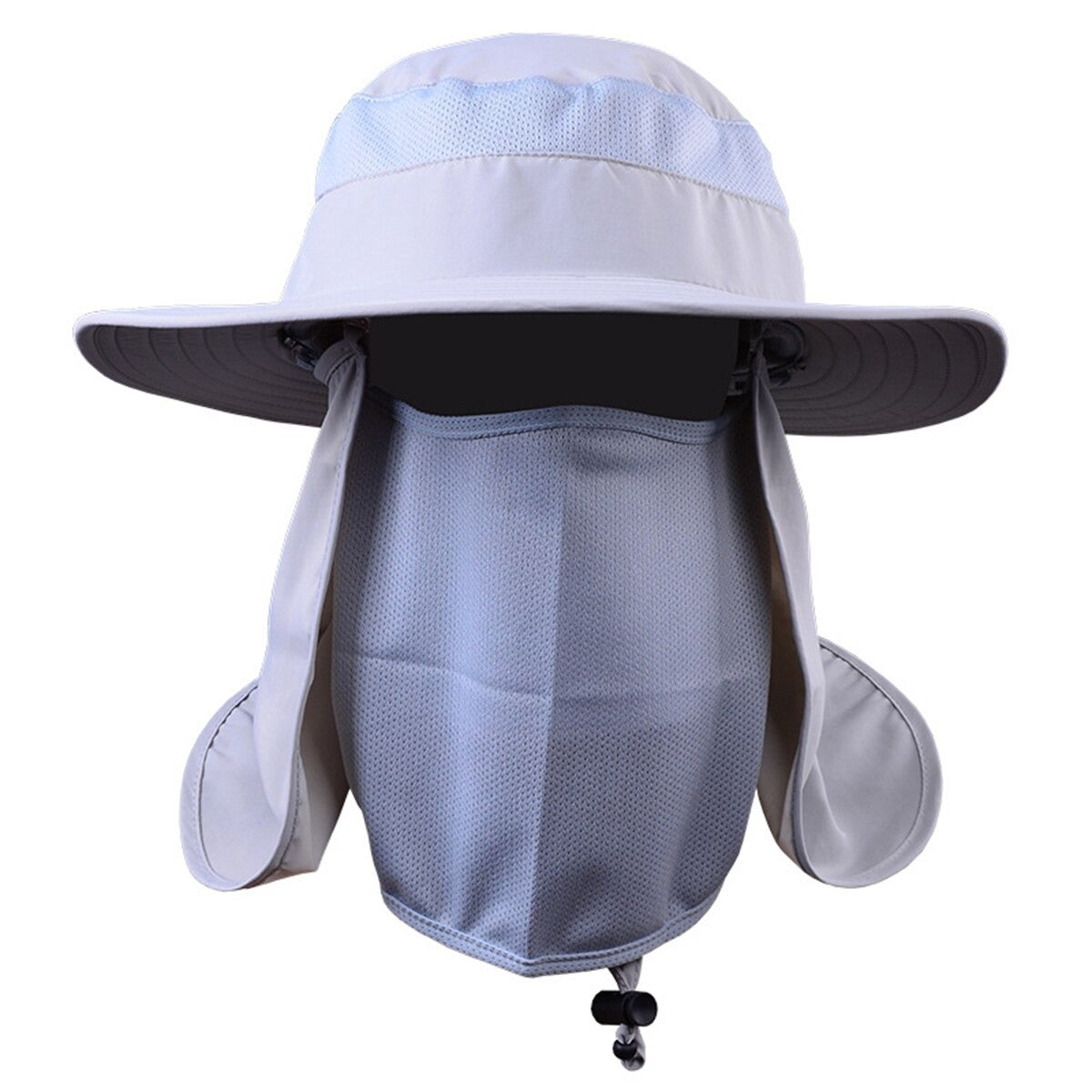 Durable Lightweight Fishing Hat with Face Protecting Cover